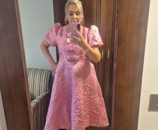 Starla Boutique Emmy Pink Bow Dress