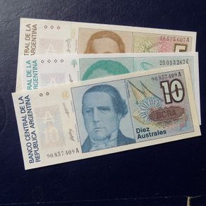 Argentina 1985-91 Series..A/Uncirculated Banknote.