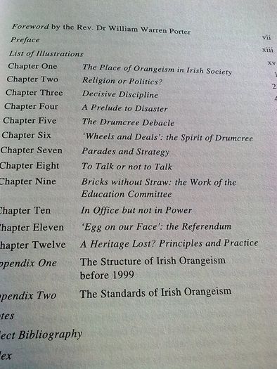 The Orange Order A tradition betrayed