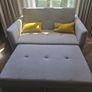 Light Grey Fabric Sofa Image 2