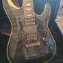 Schecter electric guitar with case Image 4