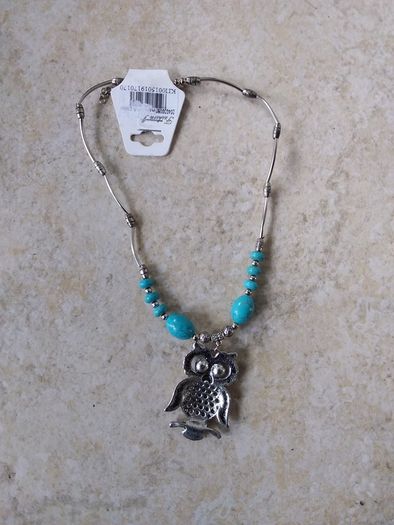 Fashion Jewellery Owl Pendant Necklace