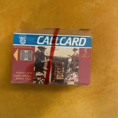 Telecom Eireann Call Card Irelands First Public call box, Dublin 1925  Mint Condition