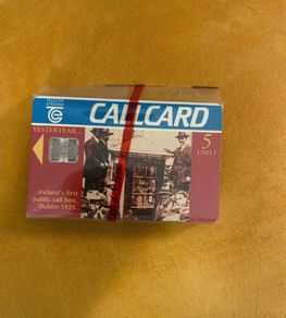 Telecom Eireann Call Card Irelands First Public call box, Dublin 1925  Mint Condition