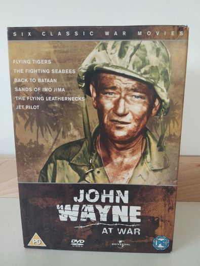 John Wayne War Movies DVD Box Set 6 movies