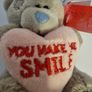 Me to You Tatty Teddy Keyring - BNWT - "You Make Me Smile" Image 7