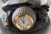 Bronze Golf Kit Clock