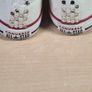 girls CONVERSE ALL STAR BLING low canvas trainers runners size UK 2 EU 34 youths Image 6