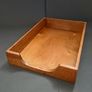 Vintage wooden tidy/ display/ paper/ letter tray Image 10