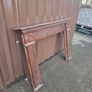 Handmade timber fireplace surround Image 8