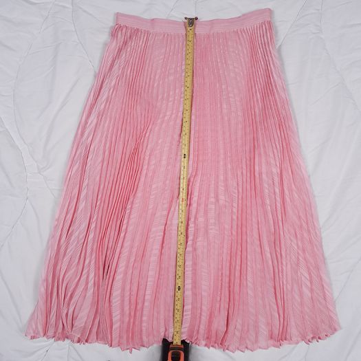 Club Monaco Pastel Pink Pleated Midi Skirt 4US/8UK/36EU