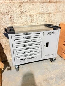Fully Loaded 7 Drawer Tool Chest + Side Cabinet