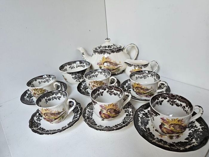 Palissy Royal Worcester Game Series Tea Set