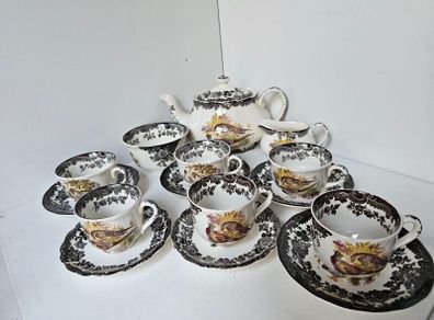 Palissy Royal Worcester Game Series Tea Set
