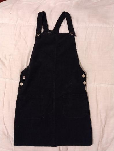 Pinafore Corduroy Dress