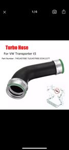 7H0145708E For VW Transporter MK V 1.9TDi 2003-2009 Intercooler Pipe Turbo Hose