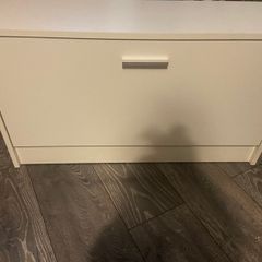 Vidaxl Shoe Storage Bench White 80x24x45 Cm
