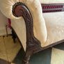 Antique Chaise Lounge Settee Image 3