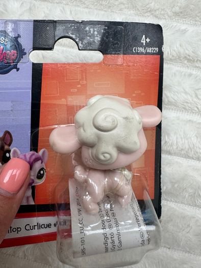 Littlest Pet Shop LPS Cottontop Curlicue 101 Pet DIRty Please see pictures