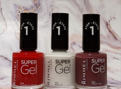 Rimmel Super Gel Nail Polish - New