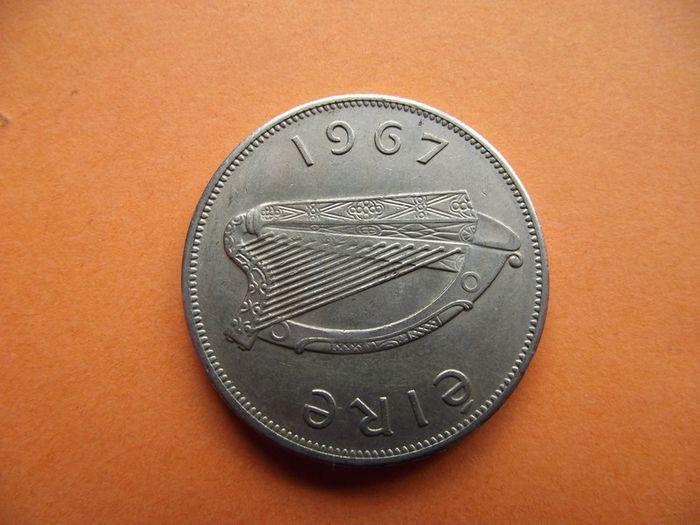 Irish Half Crown at your choice in range (1951-1967)