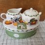 Kew Royal Botanic Gardens Sugar Bowl And Creamer Set "pear" Unused In Original Packaging, Box Immaculate Image 5