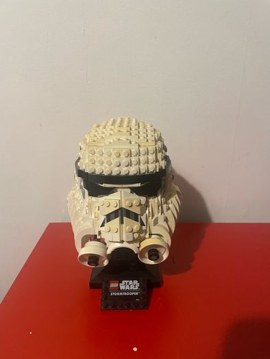 Lego stormtrooper helmet