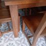 Oak Table & 6 Chairs Image 2