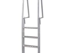 4-Step Dock/Pool Ladder Aluminium 167 cm
