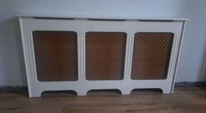 Wood radiator cover