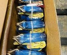 Ratchet straps Box of 10. 5 Ton x 10 metre