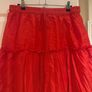 Red Maxi Tiered Skirt Chappell Roan Image 4