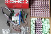 battery   pack with  cell Samsung  18650 30Q 3000mAh smart  UART/Bluetooth included to build  battery  pack 15s8p