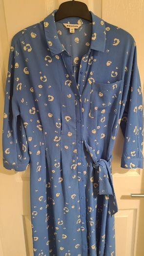 Whistles Midi Shirt Dress Size Uk10