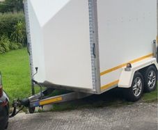 Blueline indespension box van trailer 8x5