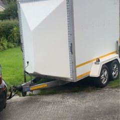 Blueline indespension box van trailer 8x5