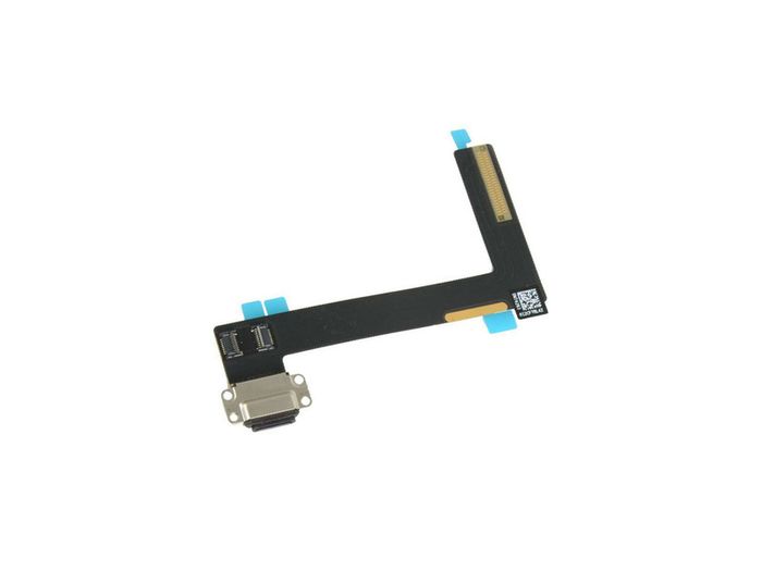 For iPad Air 2 Charging Port Dock Replacement Connector Flex A1566 A1567 Black - FHT04IPDCP