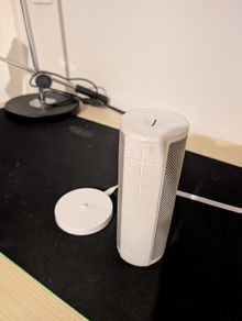 Ultimate Ears Blast Bluetooth Speaker and Charging Pad