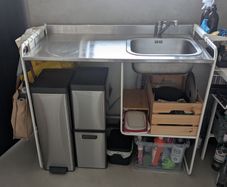 Ikea mini kitchen (sink and tap)