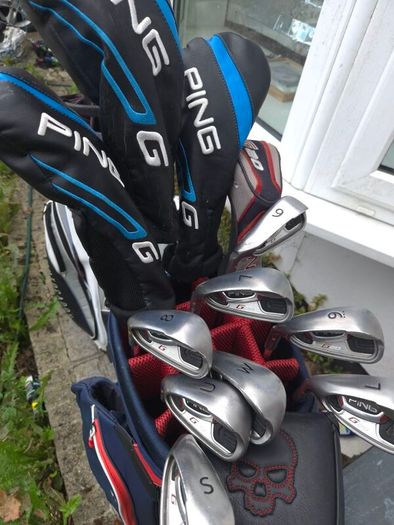 Set of Ping Golf Clubs L/H