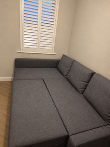 Ikea sofa bed including brand new double duvet