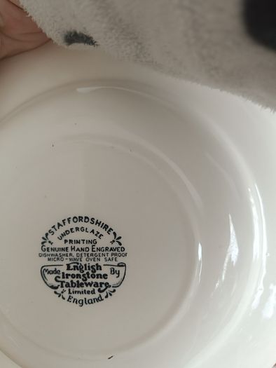 Vintage Steelite and Staffordshire plates