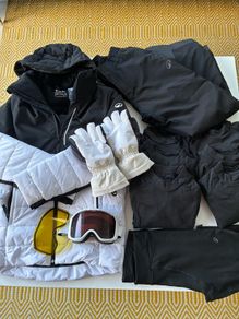 Complete Decathlon Set Of Ski Gear Size S