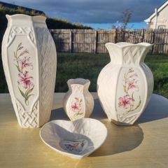 Country Trellis porcelain set by Belleek Pottery