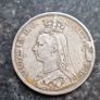 1889 Queen Victoria Silver Crown Image 3