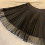 Stunning vintage Betty Barkley skirt black pleated 14 Image 5