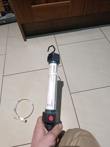 Rechargeable work light.