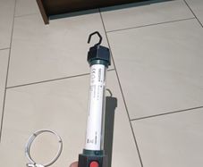 Rechargeable work light.