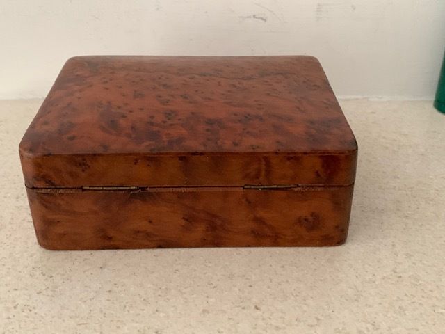Moroccan Thuya Burl Wood Jewellery Box