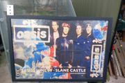 Oasis framed poster, Slane Castle, D18